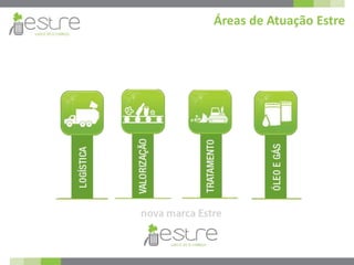 Áreas de Atuação Estre
 