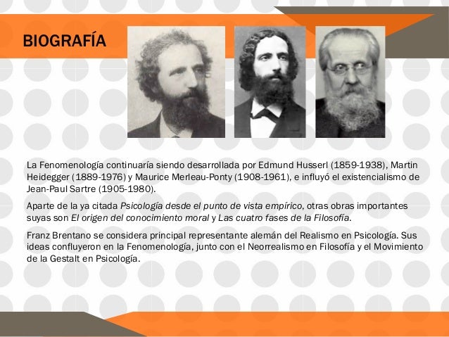 Franz Brentano y la intencionalidad