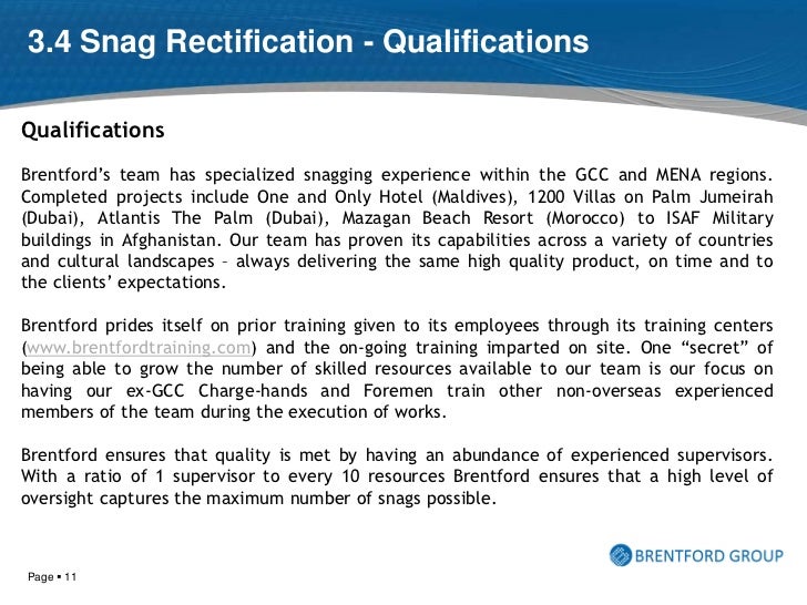 Preopening interior snagging services for luxury hotels