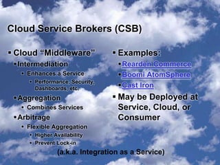 Cloud Computing Overview And Predictions   May 2009