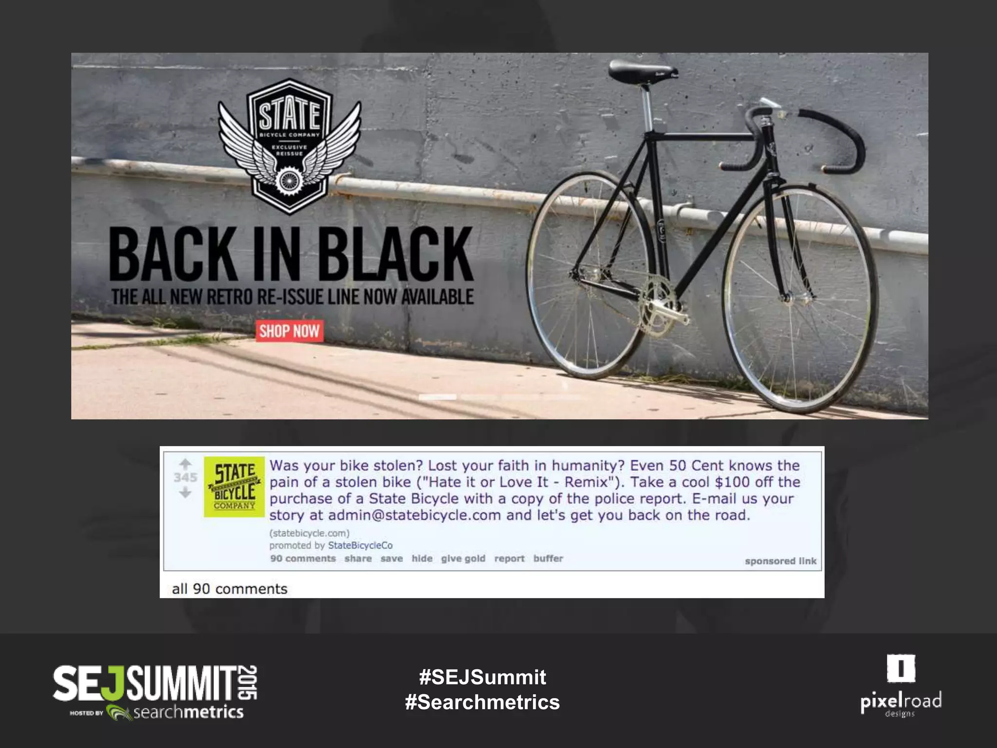 #SEJSummit
#Searchmetrics
 