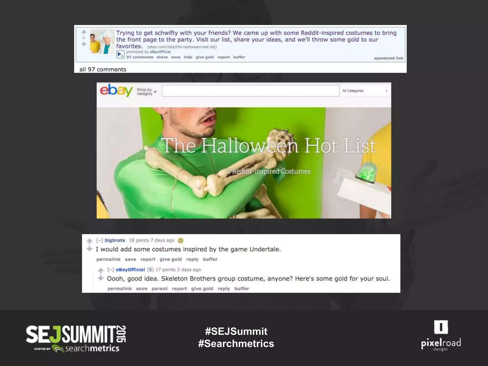 #SEJSummit
#Searchmetrics
 