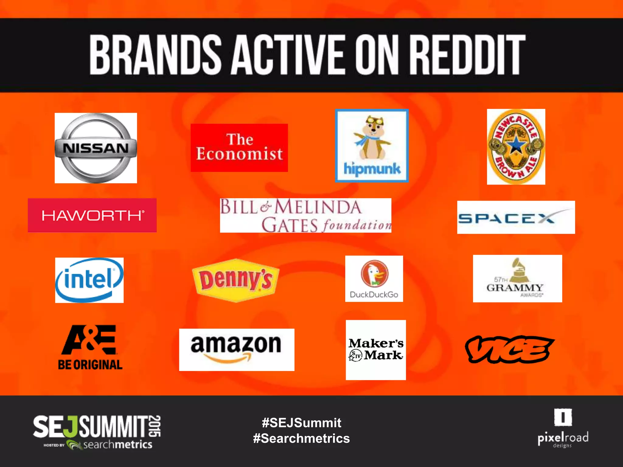 #SEJSummit
#Searchmetrics
 