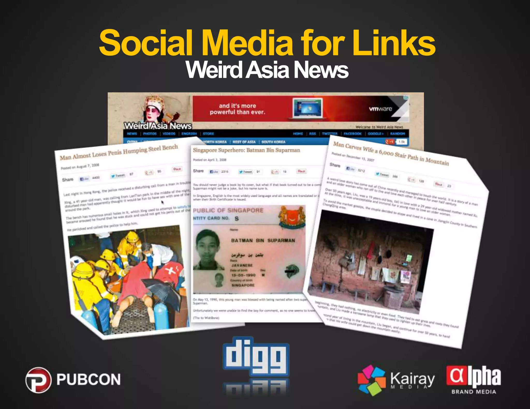 Social Media for Links
Weird Asia News

 