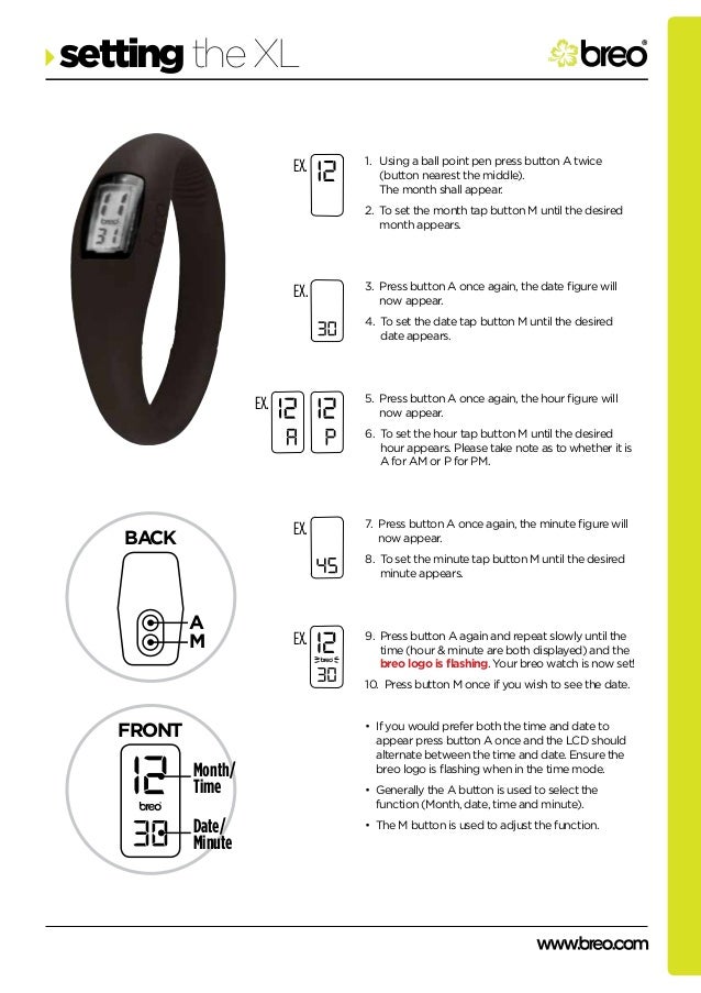 breo sports watch