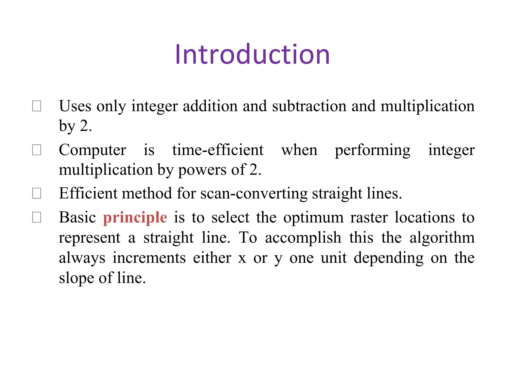 Bresenham line-drawing-algorithm By S L Sonawane.pdf | Computing ...