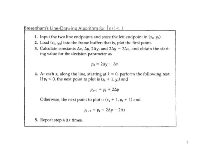 Bresenhams Line Drawing Algorithm in Graphics.pdf