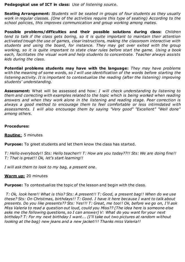 Lesson Plan Primary 4 | PDF