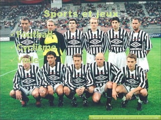 L'Équipe de Bretagne de football (BFA) contre le Cameroun en 1998. 