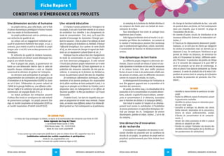 RÉSEAU RURAL BRETAGNE EXPÉRIENCES INNOVANTES EN BRETAGNE
29
RÉSEAU RURAL BRETAGNE EXPÉRIENCES INNOVANTES EN BRETAGNE
28
Fiche Repère 1
CONDITIONS D’ÉMERGENCE DES PROJETS
Une dimension sociale et humaine
Les projets retenus, pour cette étude, sont le fruit
d’acteurs économiques privilégiant le facteur humain
dans leur mode de fonctionnement.
Les projets professionnels sont en cohérence avec
une recherche de qualité de vie.
Les acteurs ont un engagement individuel per-
suasif et soutiennent fortement leur projet, ce qui, a
contrario, peut mettre en péril la durabilité du projet
lorsque celui-ci est lié à une ou deux personnes cha-
rismatiques.
En recherche de qualité de relations humaines,
les professionnels ont déclaré vouloir développer leur
projet à une échelle humaine.
Pour la plupart des projets, la gouvernance est
basée sur une démocratie interne dans le cadre de
laquelle chaque collaborateur a voix au chapitre
concernant les décisions de gestion de l’entreprise.
Les décisions sont participatives et partagées: la
programmation des animations des Groupes Locaux
d’orientation et de Programmation (GLOPS) du Grain
de sel à Séné, l’élaboration du panier culturel de
l’AMAC de la grange théâtre ou, une réflexion collec-
tive sur l’offre et la cohérence des prix par le biais de
commissions est engagée (Goûts d’ici…).
Les statuts juridiques des entreprises peuvent
d’ailleurs être choisis en conséquence de cette volonté
de gouvernance partagée. Ces projets peuvent être
régis en Société Coopérative et Participative (SCOP) ou
en Société Coopératives d’Intérêt Collectif (SCIC).
Une volonté éducative
Si le facteur humain prédomine à l’émergence de
ces projets, il est suivi d’une forte volonté de ces acteurs
de sensibiliser leur clientèle à des changements de
mode de consommation. C’est, ainsi, qu’il peut être
possible d’encourager les économies d’énergie pen-
dant les vacances: mise en place d’un tableau de bord
dans le camping de la fontaine du Hallate), d’évaluer
l’efficacité énergétique d’un système de vente (Goûts
d’ici), ou bien encore de changer le regard des habi-
tants sur un équipement culturel (Grain de sel…)
Impliquer tous les acteurs dans des changements
de mode de consommation ne peut s’imaginer sans
une forte dimension pédagogique. Et cette volonté
s’inscrit dans plusieurs projets notamment sur le volet
alimentaire (Manger Bio 35) mais également sur la
protection des ressources naturelles (la mer par ex-
cellence, le camping de la fontaine du Hallate) ou
encore du patrimoine culturel (Art dans les chapelles).
De nombreuses informations techniques, régle-
mentaires et les bonnes pratiques éco-responsables
de la pêche maritime de loisir pratiquée à pied, à la
nage ou en plongée sur le littoral du Finistère, sont à
disposition dans les hébergements et les Offices de
Tourisme qualifiés « la Mer par excellence » sur l’ouest
Cornouaille.
D’octobre à avril, L’art dans les chapelles vous pro-
pose un programme de rendez-vous nomade. Chaque
mois, un rendez-vous différent, autour d’un thème dif-
férent portant sur l’art contemporain ou le patrimoine.
Le camping de la fontaine du Hallate distribue à
ses campeurs des livrets pour une balade de recon-
naissance de la flore.
Tous revendiquent leur envie de partager leurs
expériences avec d’autres.
Cette logique territoriale vient se heurter à la sec-
torisation par filières des institutions. Les contacts et
le nombre d’interlocuteurs peuvent être nombreux
pour le professionnel (agriculture, culture, tourisme).
Il conviendrait de favoriser le décloisonnement des
services.
Une dynamique de territoire
Les différents projets intègrent la dimension ter-
ritoriale. Chacun connaît son réseau d’acteurs et sou-
haite dynamiser le territoire en lien avec les ressources
et les acteurs locaux. Cela peut revêtir plusieurs
formes et ouvrir la voie à des partenariats créatifs avec
des artisans et artistes, avec les différentes structures
comme les maisons de retraite, les écoles…
Le développement économique de l’entreprise se
veut être gagnant-gagnant avec la population et le
maintien des commerces.
On assiste, du même coup, à la relocalisation de la
production et de la consommation en produits alimen-
taires, culturels: Le goût d’ici associe artisans, commer-
çants et consommateurs à la démarche, Association
pour le Maintien des Artistes à la Campagne (AMAC)…
Cela induit le soutien à l’emploi et au dévelop-
pement local comme la contribution à l’installation
de jeunes producteurs en agriculture biologique réa-
lisée par manger bio 35, l’intégration de services
(boulangerie, galettes et crêpes, traiteur…) sur le site
du camping…
Une démarche d’innovation
et de recherche
L’innovation et l’adaptation des besoins à la de-
mande clientèle de proximité sont les conditions de
réussite de ces projets. Les porteurs de projet sont en
perpétuel questionnement pour faire évoluer leurs
produits.
• On change de fonction habituelle du lieu: une salle
de spectacle dans une ferme, de l’art contemporain
dans une chapelle, sous le marché: la plage de
l’association Bro An Aré…
• On invente d’autres circuits de distribution et de
nouveaux débouchés (Internet, la restauration col-
lective…)
• À l’heure où les déplacements deviennent problé-
matiques, ce ne sont plus les clients qui rejoignent
les services et productions mais ces derniers qui se
déplacent à eux. On redécouvre l’itinérance ce qui
permet de limiter les distances, de minimiser les
coûts et d’économiser du temps; différents exem-
ples l’illustrent: le producteur des jardins du Clérigo
va à la rencontre des voyageurs à la gare SNCF et
vend ses produits sur les aires de covoiturage, la
mise en place d’une épicerie ambulante au Champ
commun, la vente de produits bio et la mise à dis-
position de services dans le camping de la fontaine
du Hallate, la production de spectacles chez l’ha-
bitant…
EN SAVOIR PLUS
• Le réseau des Scop accompagne la création, la reprise et la transformation des entreprises sous forme de SCOP.
Union régionale des Scop de l’Ouest
7, rue Armand Herpin Lacroix CS 73902
35039 Rennes Cedex • Tél.: 0299351900
www.les-scop-ouest.coop/sites/fr
• Si vous pensez que votre projet entre plutôt dans le cadre de création d’une SCIC, rapprochez-vous de la
Confédération nationale des sociétés coopératives et participatives.
www.les-scic.coop/sites/fr/les-scic/
Consultez l’annuaire des sociétés bretonnes régies en SCIC.
EN BREF
• Identifier la bonne échelle de pertinence de votre
projet.
• Étudier les différents statuts d’entreprises suivant
la gouvernance souhaitée.
• Identifier les acteurs locaux en interaction possi-
ble avec votre projet.
• Connaître et anticiper les attentes des clients
(veille internet, observation de la concurrence,
lecture de revues professionnelles, analyse
d’études de consommation et de comporte-
ments…)
• Décider des cibles prioritaires et bâtir le produit
attendu en adaptant son offre
• Prendre en compte l’évolution des besoins des
clientèles visées (interrogation de la clientèle par
des questionnaires de satisfactions)
 