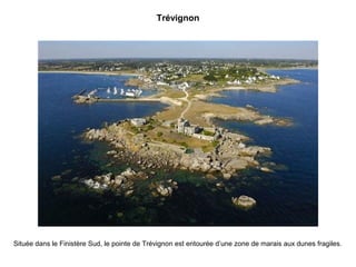 Trévignon

Située dans le Finistère Sud, le pointe de Trévignon est entourée d’une zone de marais aux dunes fragiles.

 