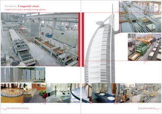 Products: Composite stone
(engineered stone) manufacturing plants.
                                                                               09




                                                                                                 10

                                                                  01




                                                        02




                                    03                 04    05        06   07 08

     Products: Machines and plants for natural stone                                Products: Plants for composite stone
30                                                                                                                         31
 