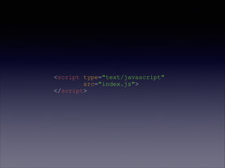 <script type="text/javascript"
src="index.js">
</script>
 