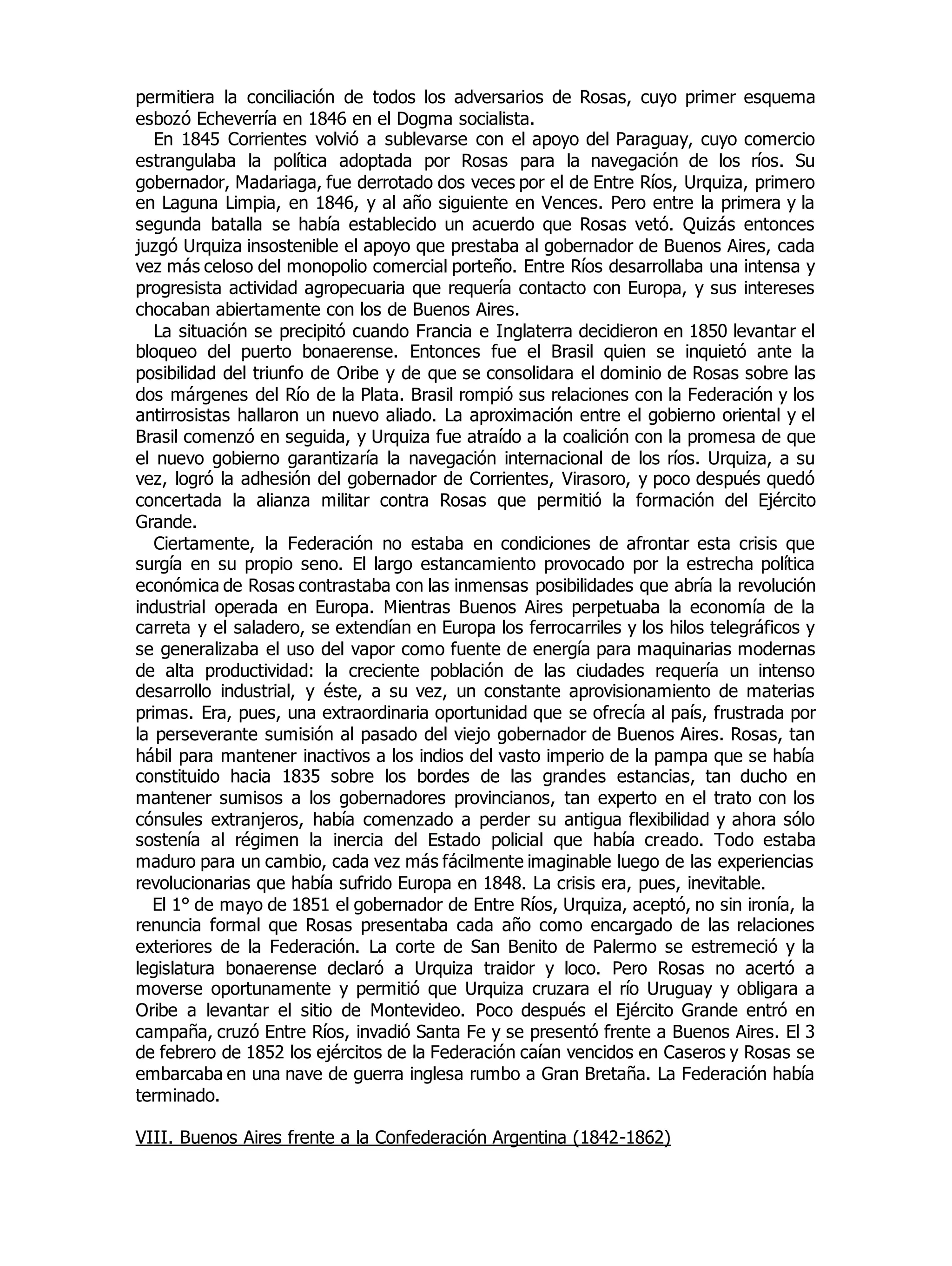 Breve historia de la argentina | PDF