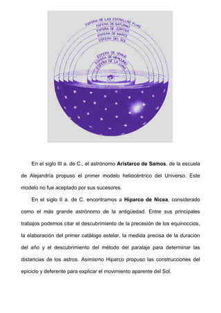 Breve historia de la astronomía | PDF