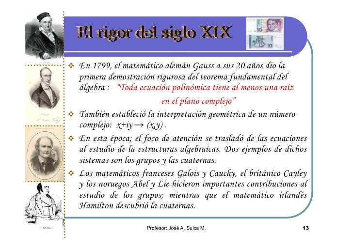 Breve Historia del Álgebra