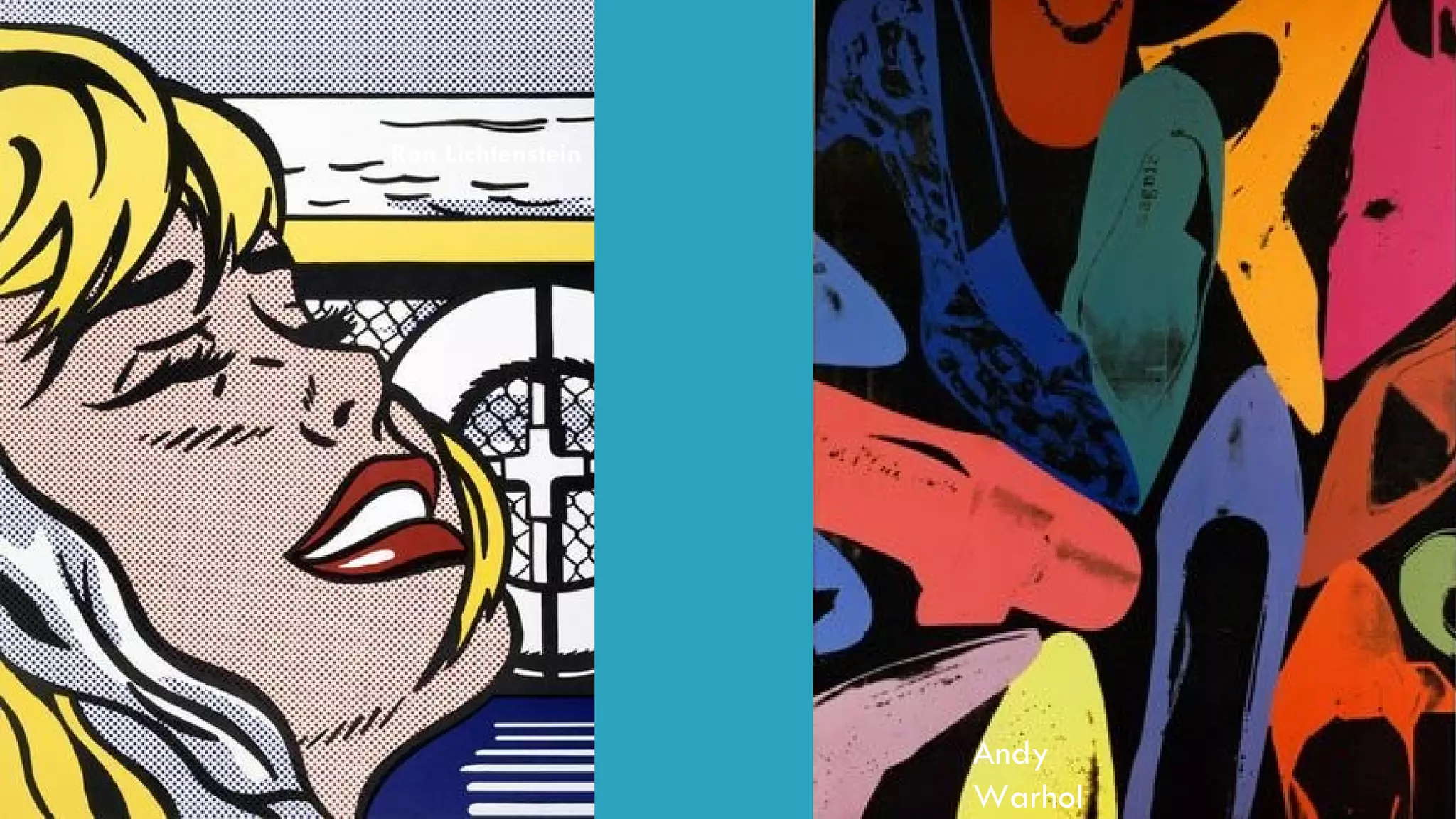 Ron Lichtenstein   Andy Warhol 