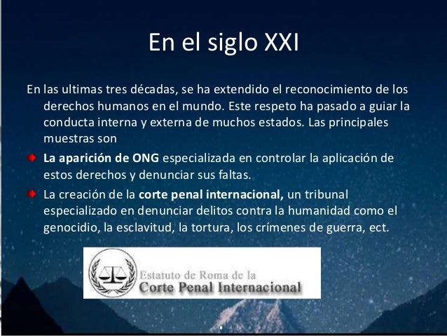 Breve historia sobre los derechos humanos