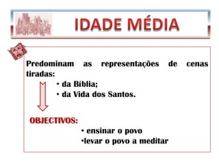 Inicialmente havia dois grandes géneros teatrais:a tragédia;