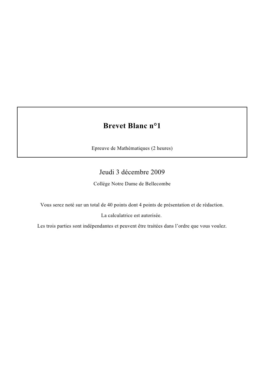 Est Ce Que Le Brevet Blanc Est Dur