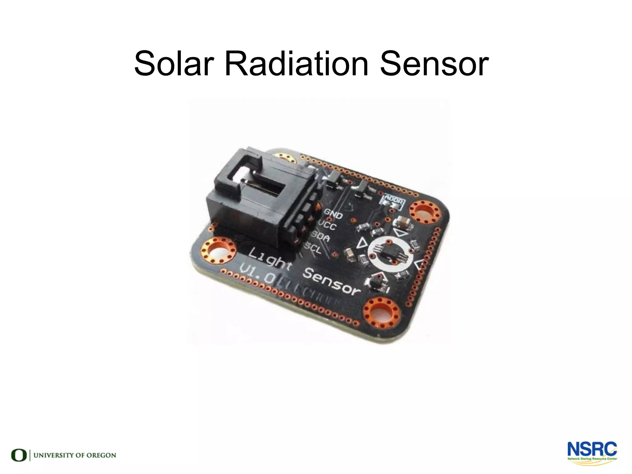 Solar Radiation Sensor
 