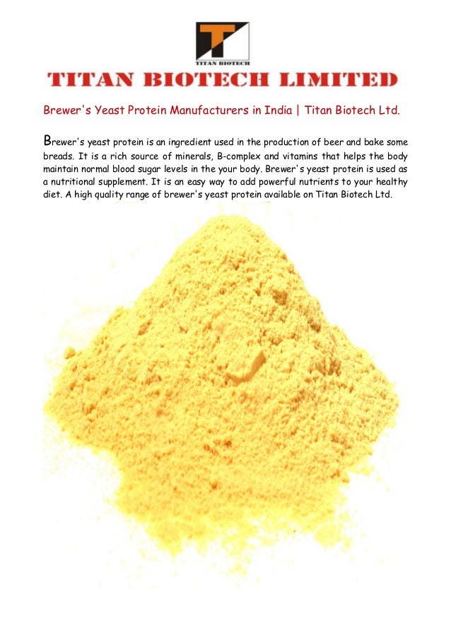 Brewer's Yeast Protein Manufacturers in India