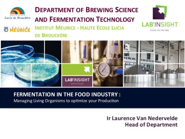 Brewing and fermentation technology - Brewing AnD Fermentation Technology Institut Meurice 1 638