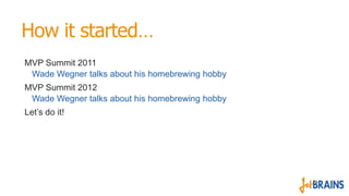 Brewing Beer with Windows Azure - NDC2013