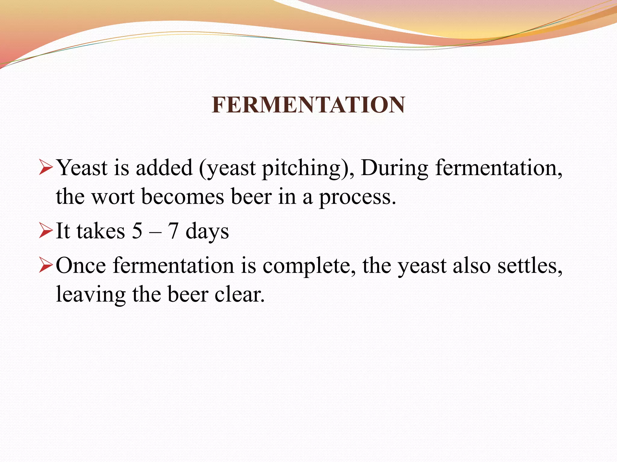Brewing of beer | PPTX