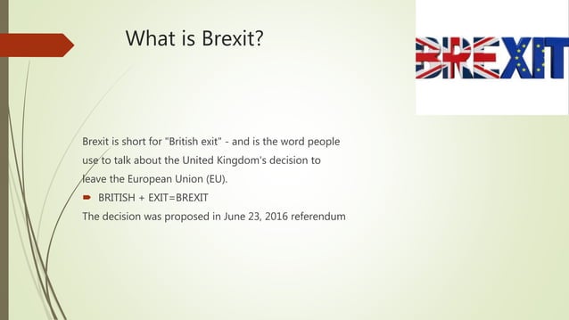 Brexit presentation | PPTX | Elections | Politics