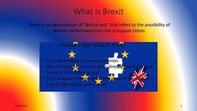 Brexit presentation | PPTX