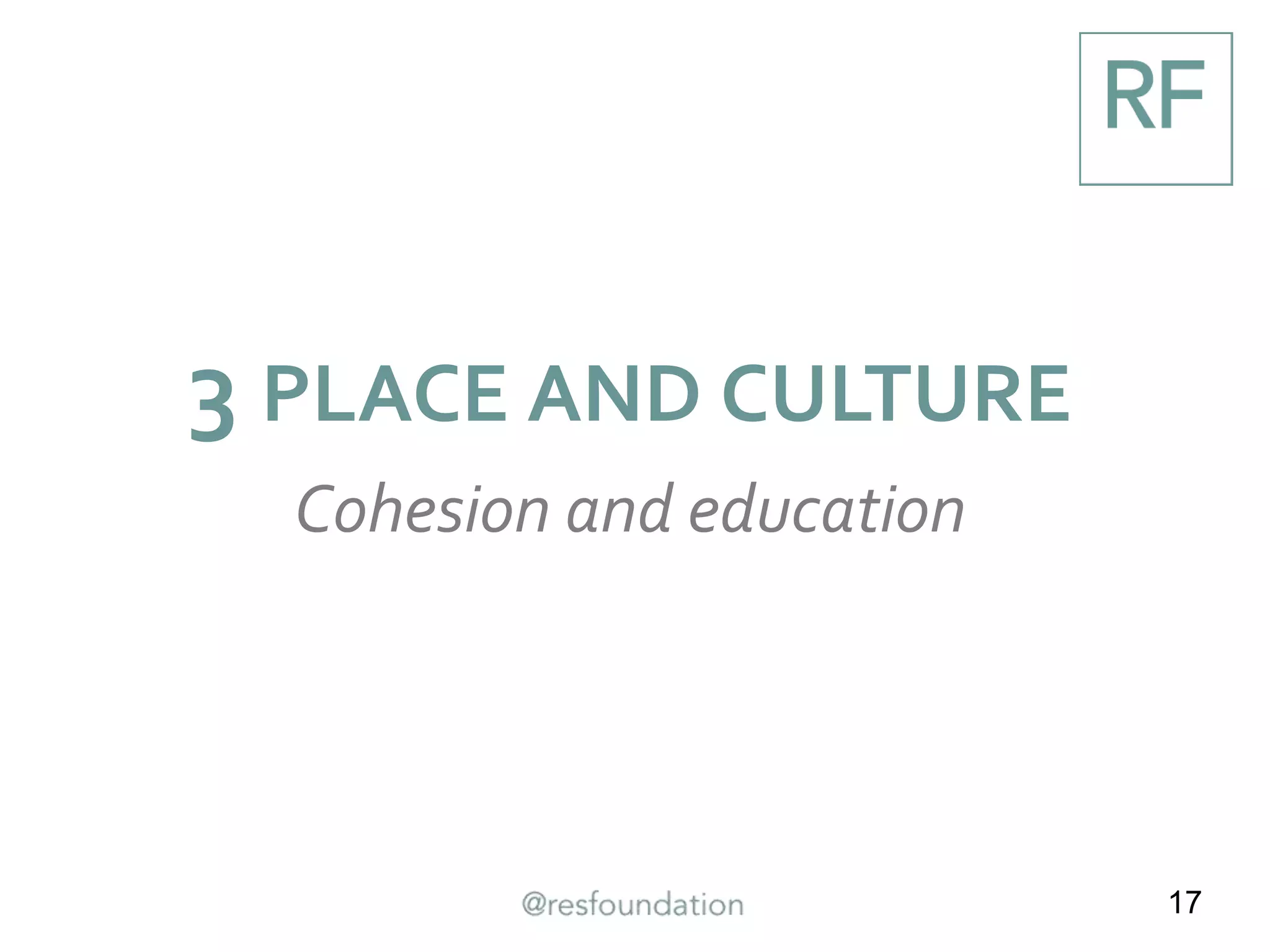 Higher leave vote in areas that report lower levels of
‘cohesion’ (where different backgrounds ‘get on’)
Difference is
most marked
between the two
lower paying
groups: lower
paying, high
leave areas
record lower
cohesion than
lower paying,
relatively low
leave areas
Findings remain
even after
holding all other
factors constant
Source: DCLG, Hub Interchange 17
 