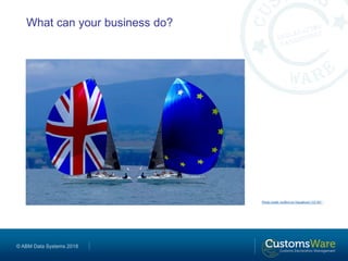 © ABM Data Systems 2018
What can your business do?
Photo credit: muffinn on Visualhunt / CC BY``
 