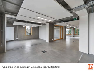 Relocatable Corporate office building in Emmenbrücke, Switzerland
 