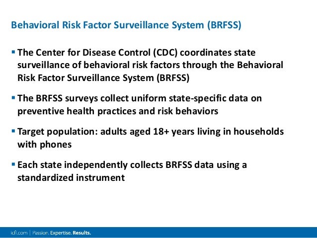 Combining State Data From Behavioral Risk Factor Surveillance System Combining State Data From Behavioral Risk Factor Surveillance System