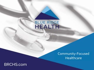 Community-Focused
Healthcare
 