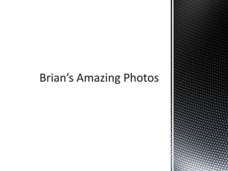 Brian’s Amazing Photos
 