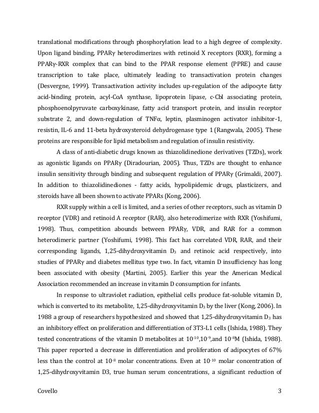 thesis statement about diabetes mellitus