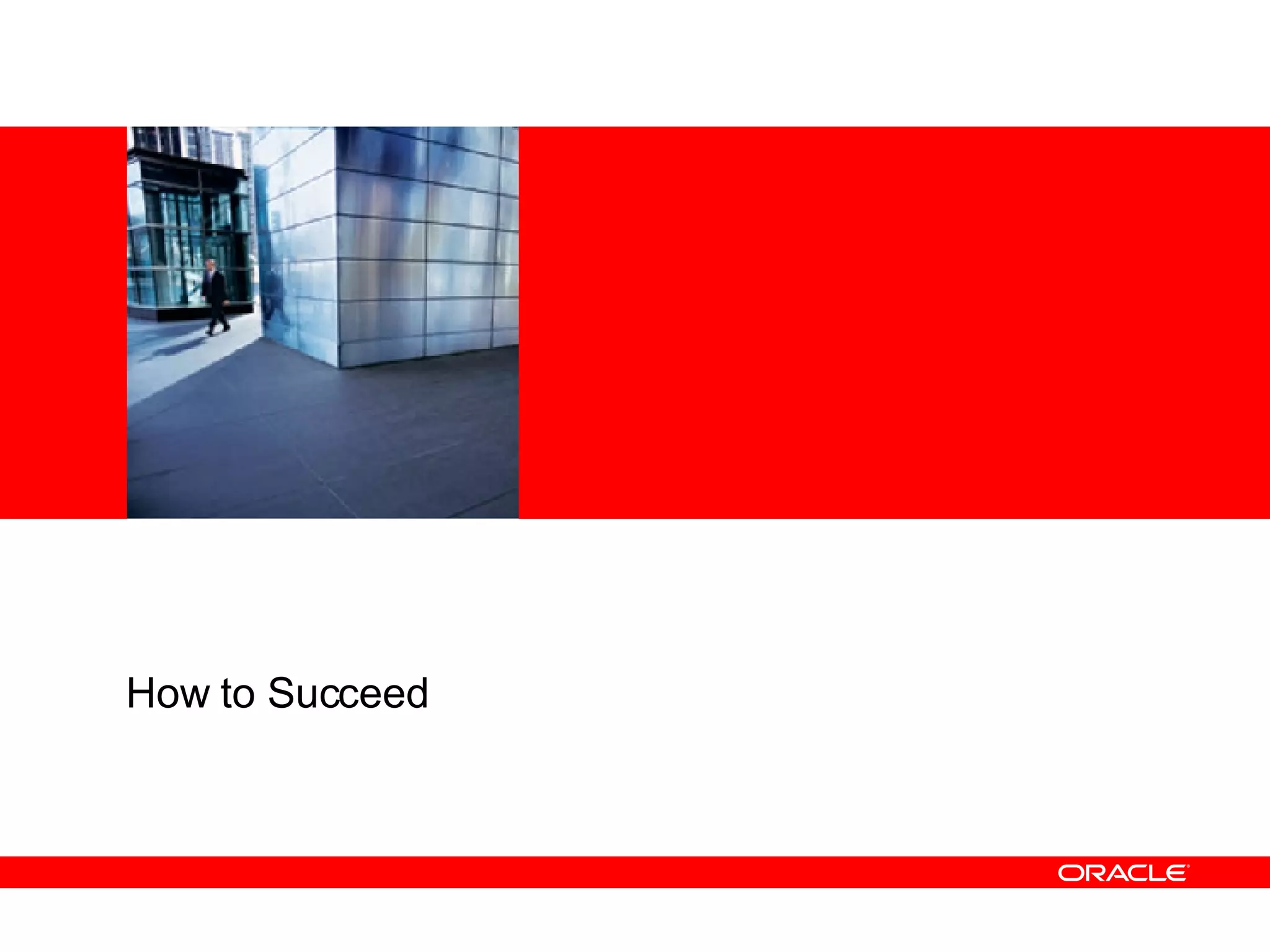 How to Succeed 