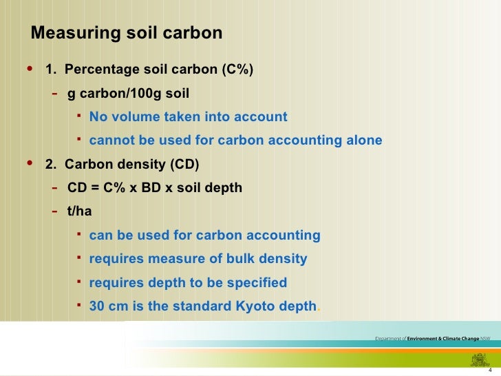 How do we estimate soil carbon levels
