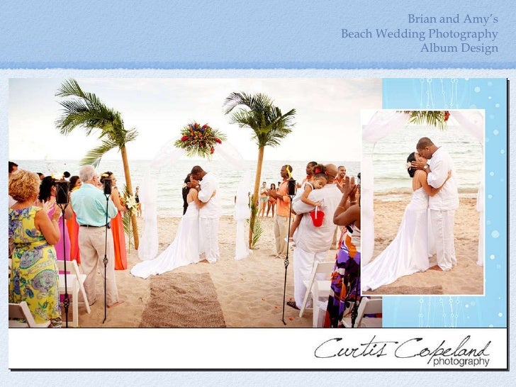 Brian And Amy Beach Wedding Photos Album Design Ocean Manor Hotel