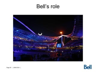 Bell’s role 