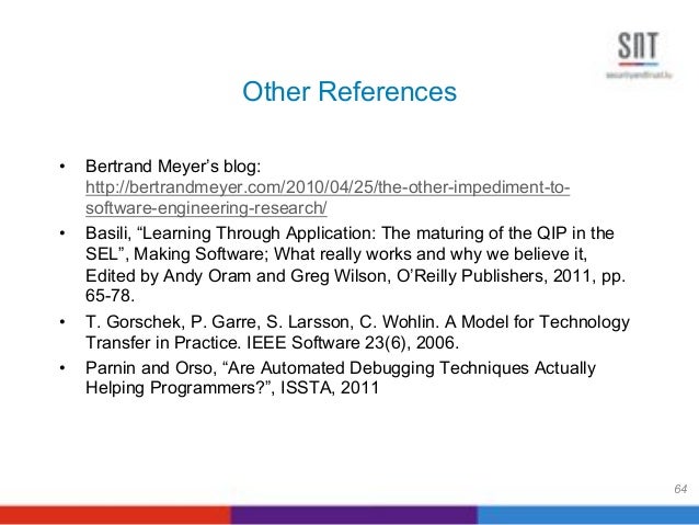 software engineering research leading a double agent life making software what really works and why we believe it