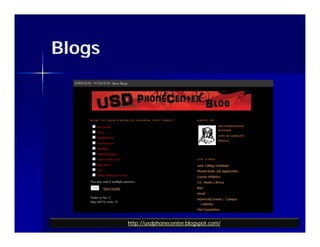 Blogs




        http://usdphonecenter.blogspot.com/
 