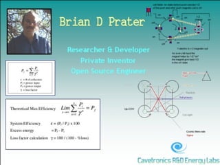 Brian D Prater Pictorial Resume