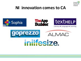 NI innovation comes to CA
 