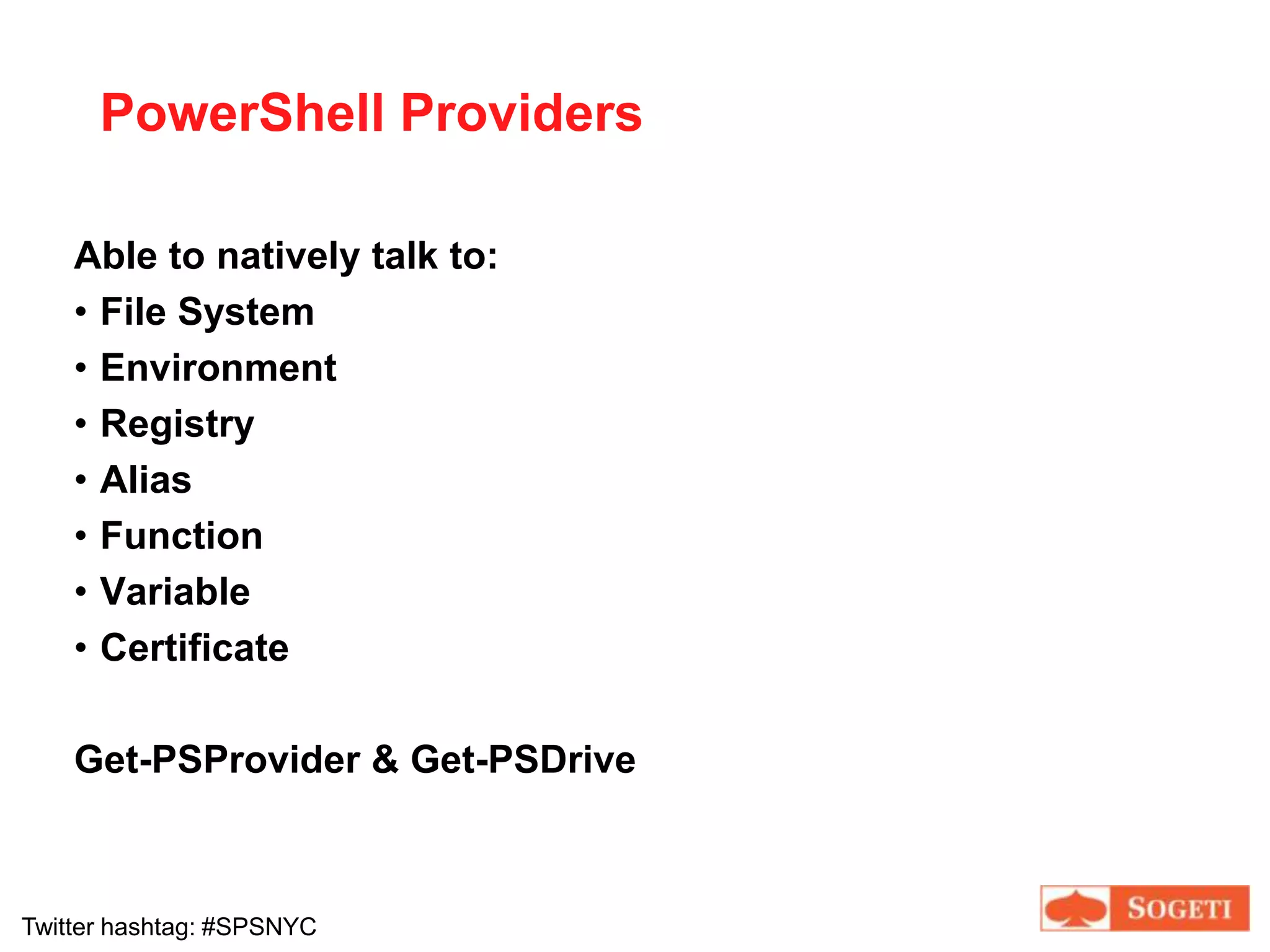 Object orientedAble to support .Net objects, not just textExtensible
