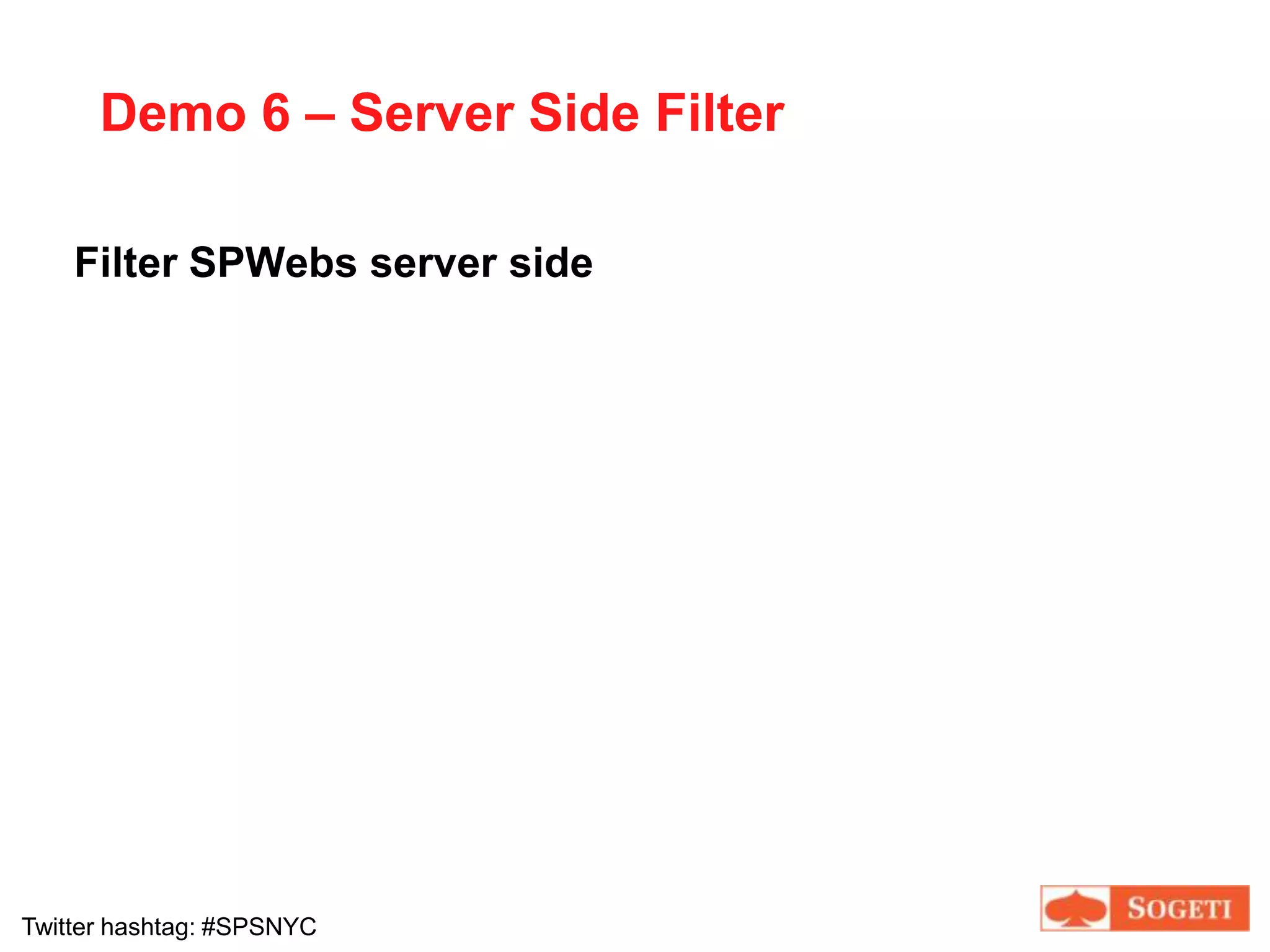 Security ConsiderationsBy default, PowerShell is locked down to not run scriptsNeed to unlock with Set-ExecutionPolicy <level>6 levels of execution availableGet-Help about_execution_policiesSharePoint requires permissions to run PowerShellAdd-SPShellAdminhttp://technet.microsoft.com/en-us/library/ee748614(office.14).aspx