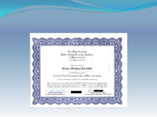 Brian K Achievements