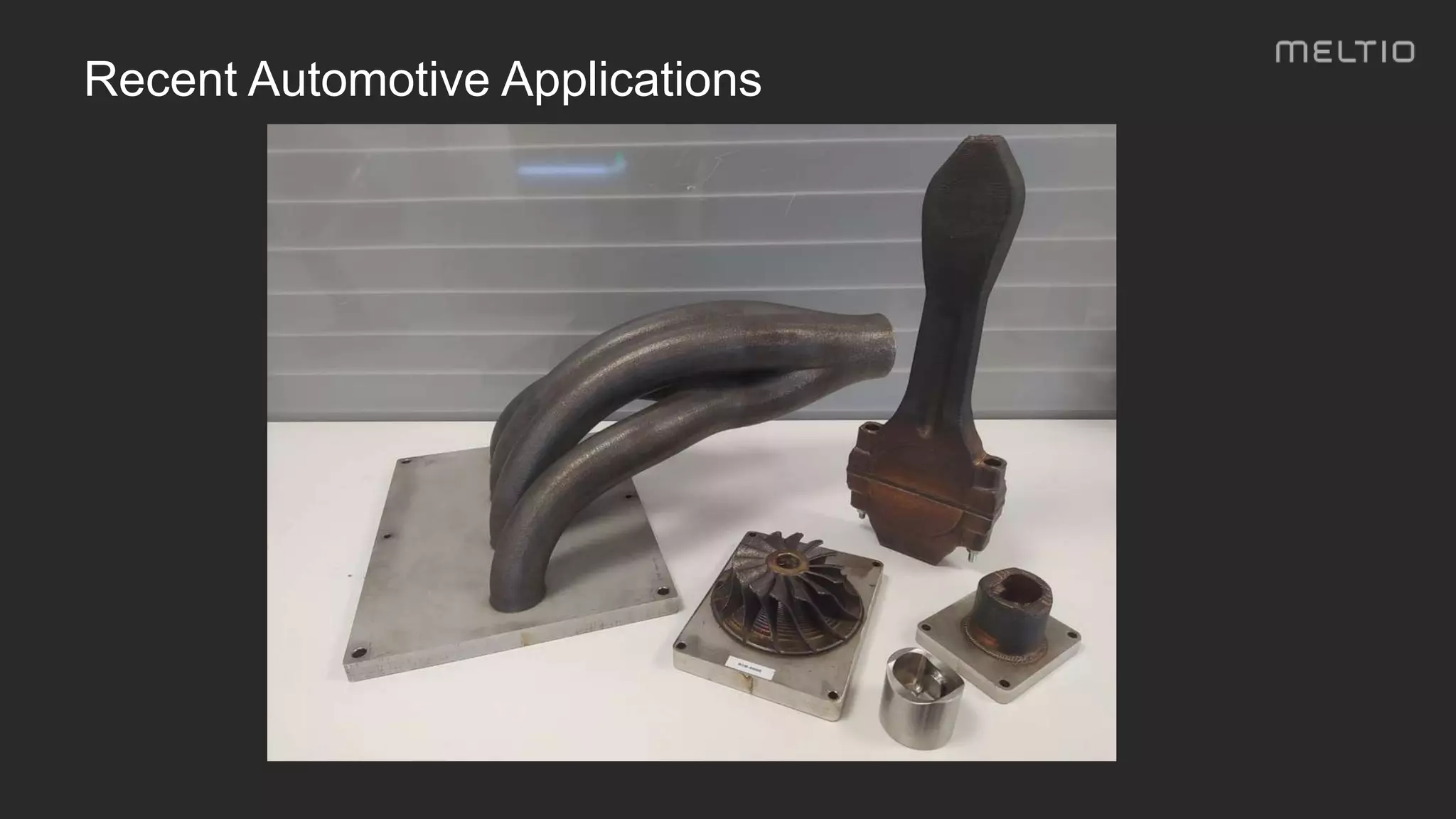 Recent Automotive Applications
 